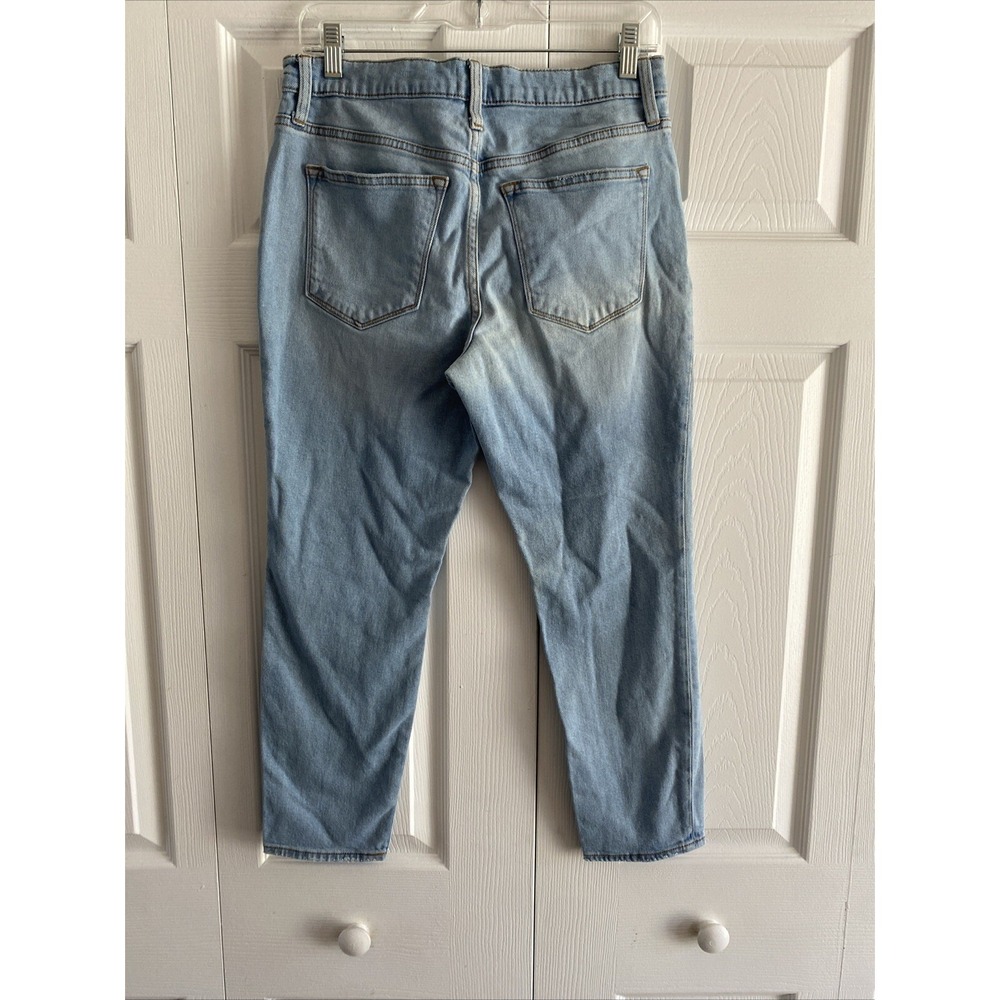 J. Crew Women's 28P 9" Mid Rise Light‎ Wash Skinny Jeans - Picture 7 of 7